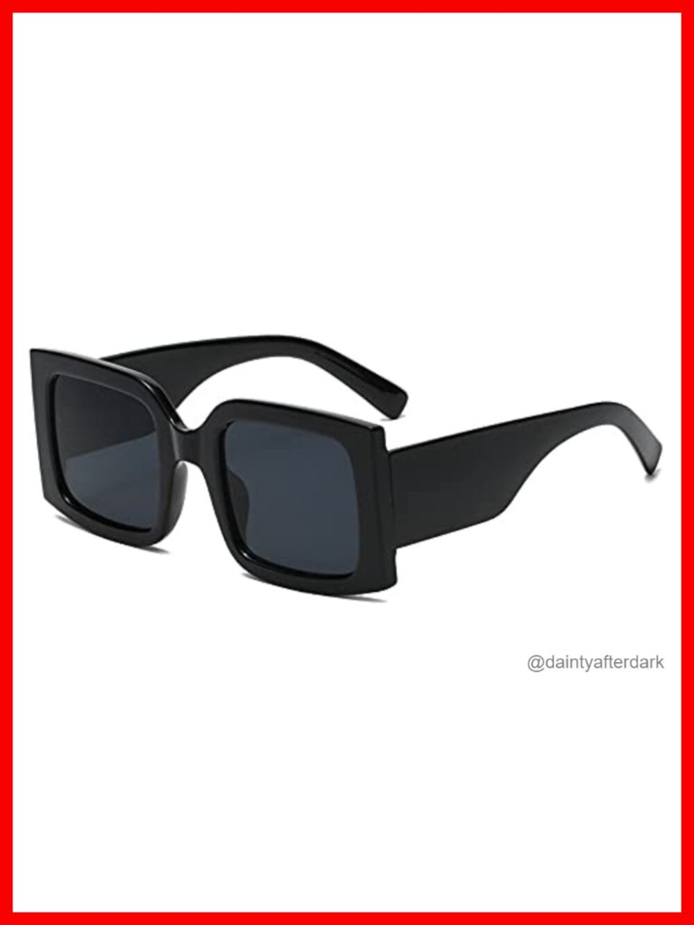 Vintage Square Frame Sunglasses UV400 Protection Men Women